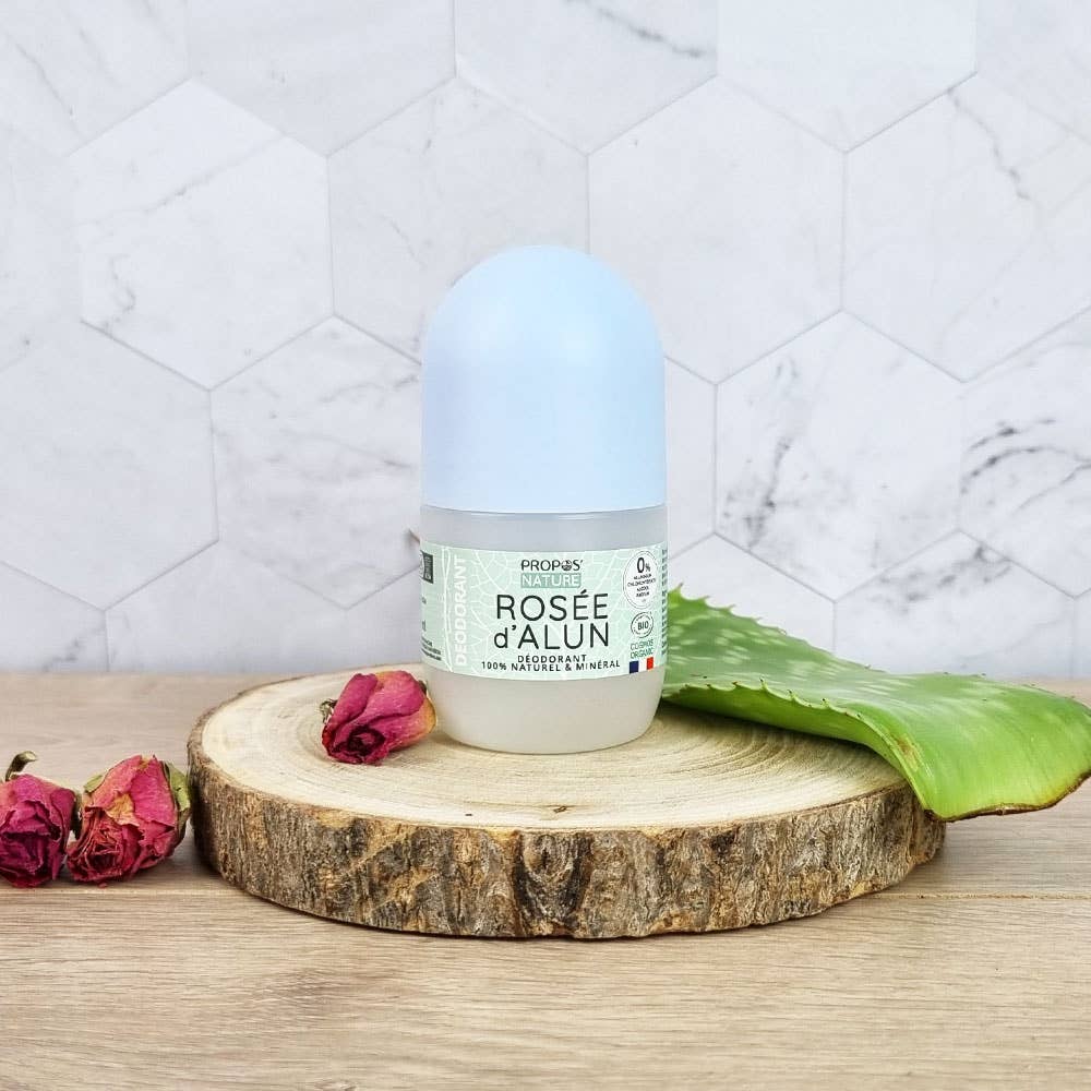 Deodorant Roll-on Rosée D'alun Naturlig & Ekologisk