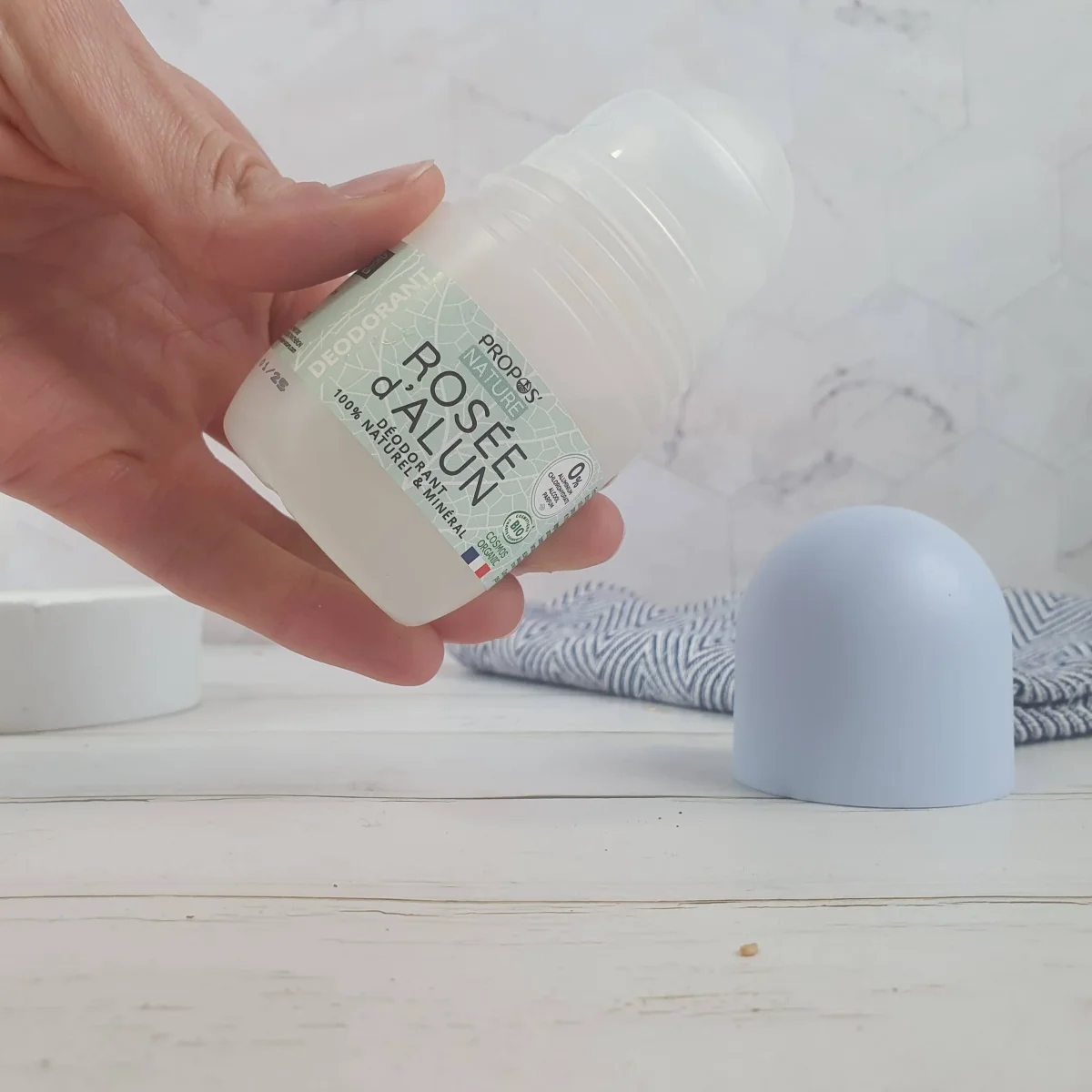 Deodorant Roll-on Rosée D'alun Naturlig & Ekologisk - Bild 5