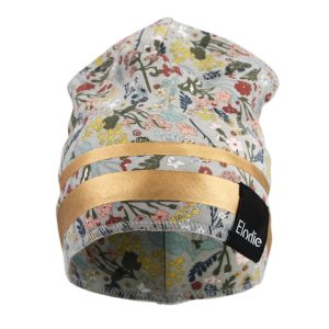 Winter Beanie Vintage Flower 2-3 År
