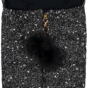 Åkpåse Baby Spring Black Tweed 80 cm