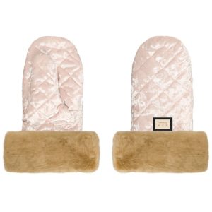 Handmuffar Pink Velvet