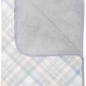 Filt Pärlsammet Grey Classic 75×100