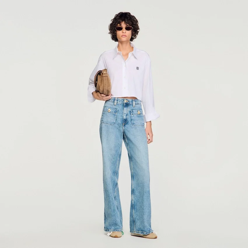 Blekt jeans - Bild 2