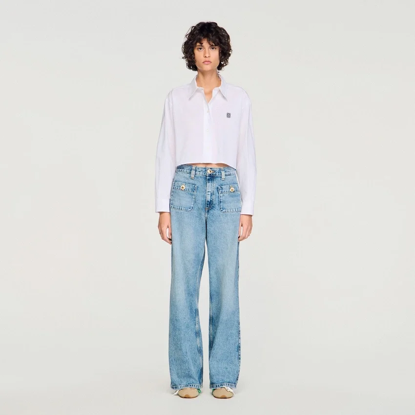Blekt jeans - Bild 3
