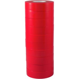 Benskyddstejp Shinguard Tape Coloured Red 10-pack