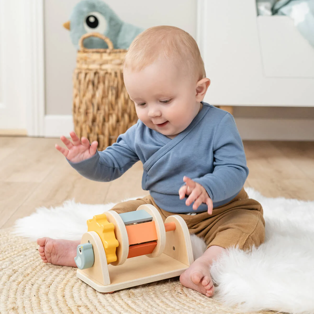 Aktivitetsleksak Spinnare Birdee 18,5 cm - Bild 5