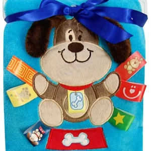 Filt Fleece Hund Turkos 102×76 cm