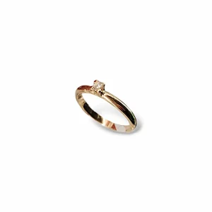 Sweeten 0,06ct Ring Rödguld