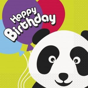 Servetter Panda 16 st
